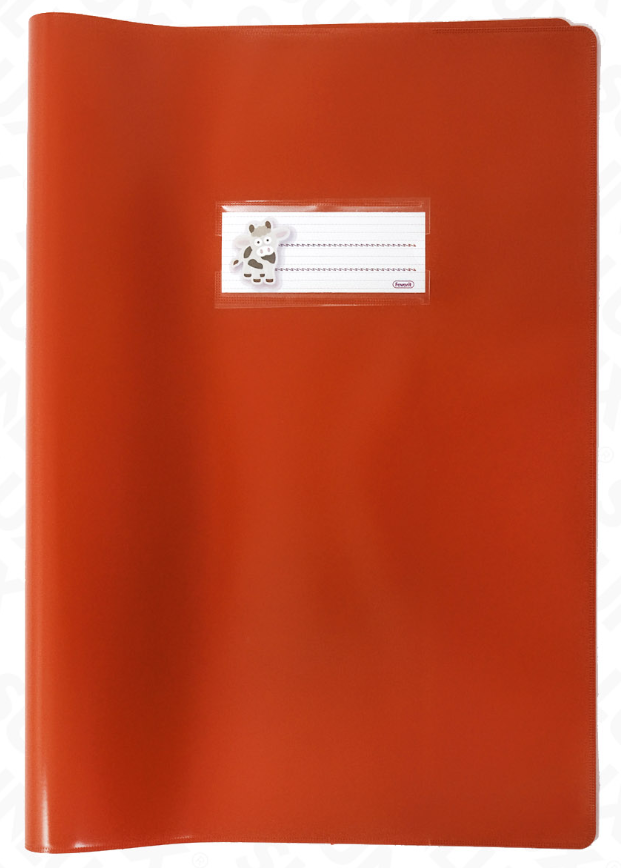 Copriquaderni Favorit pp laccato 21x30cm arancione confezione da 50
