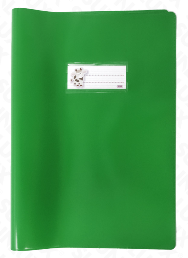 Copriquaderni Favorit pp laccato 21x30cm verde chiaro confezione da 50