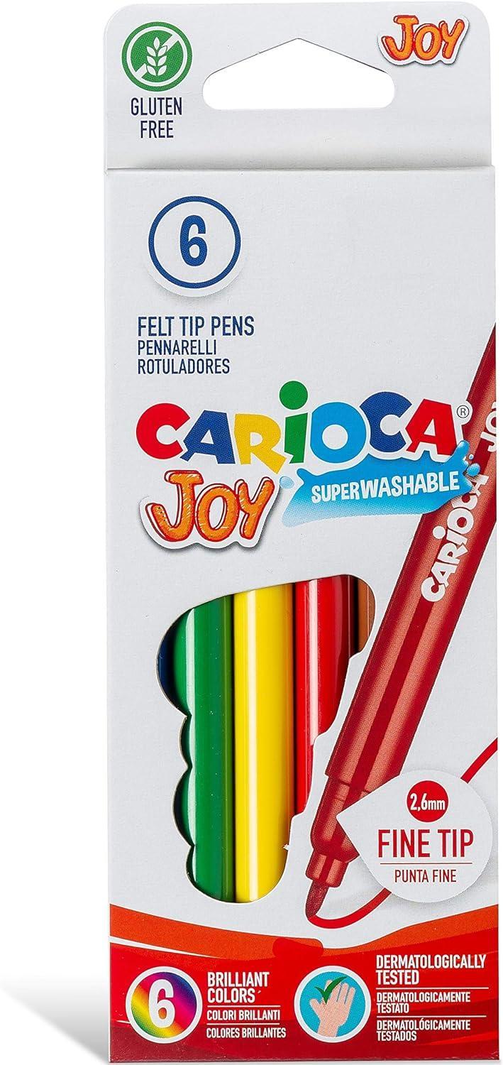 Pennarelli Carioca joy confezione da 6