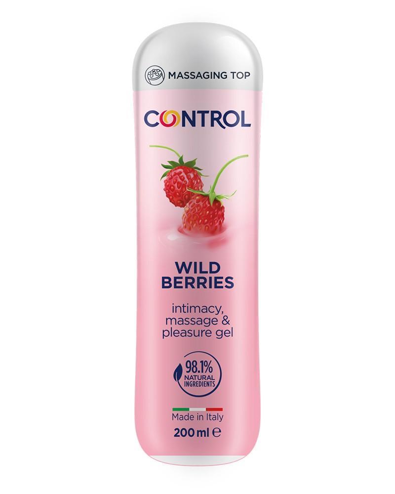 Gel massaggio 3 in 1 Control Wild Berries 200ml