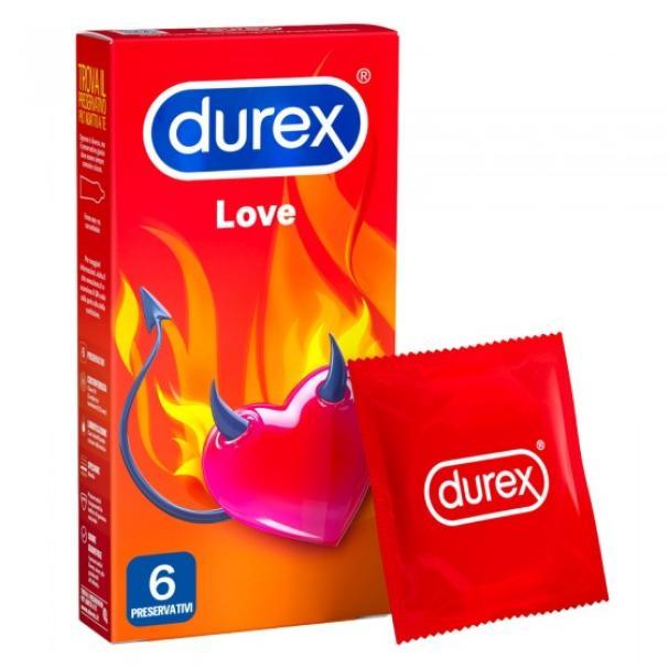 Preservativi Durex love confezione da 6