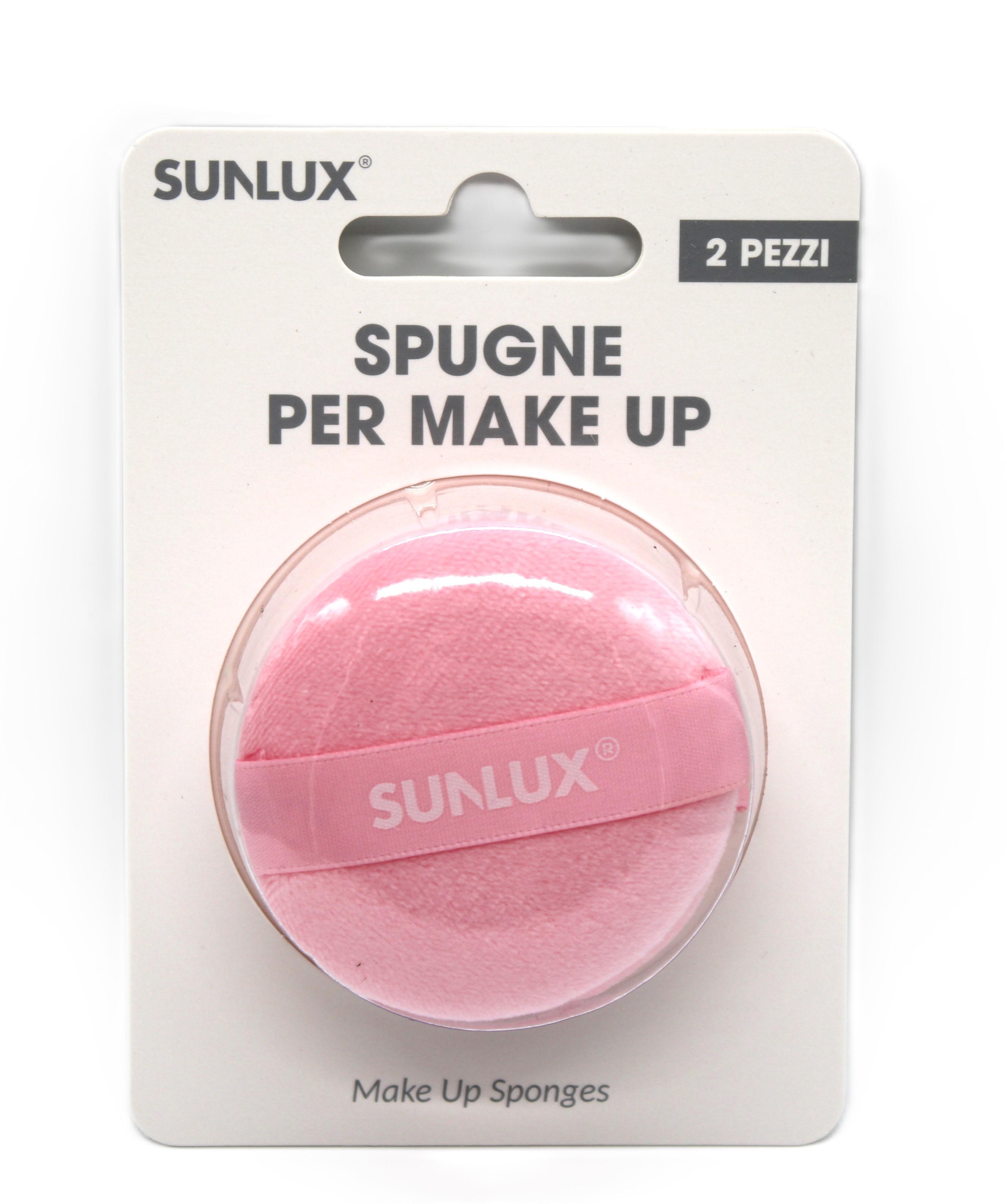 Spugna make up 5.5cm rosa confezione da 2 