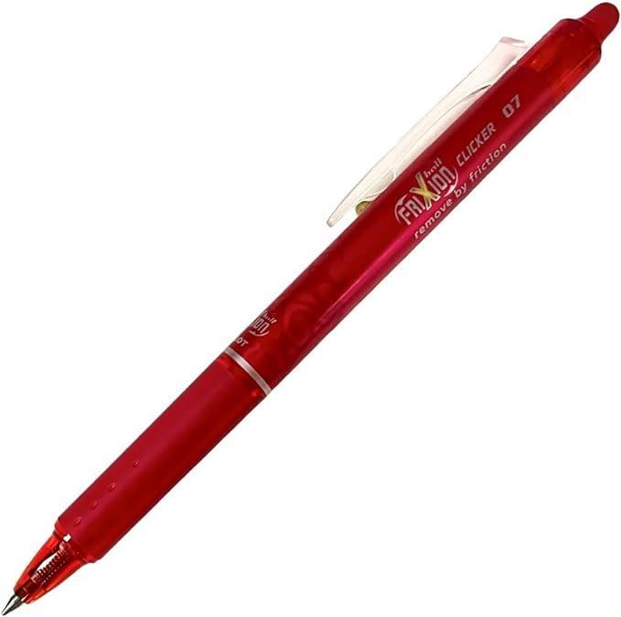 Penna Pilot frixion clicker rossa 0.7mm