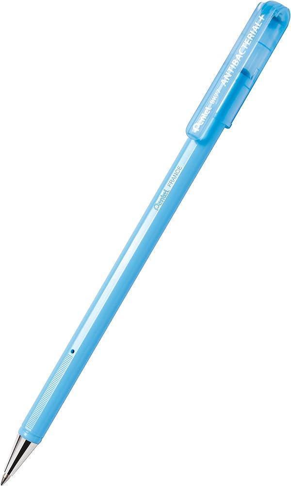 Penna a sfera Pentel antibatterica blu 0.7mm