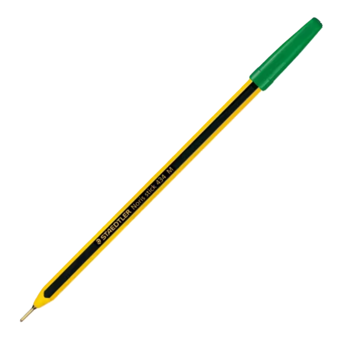 Penna sfera Staedtler Noris Stick 434 M Verde