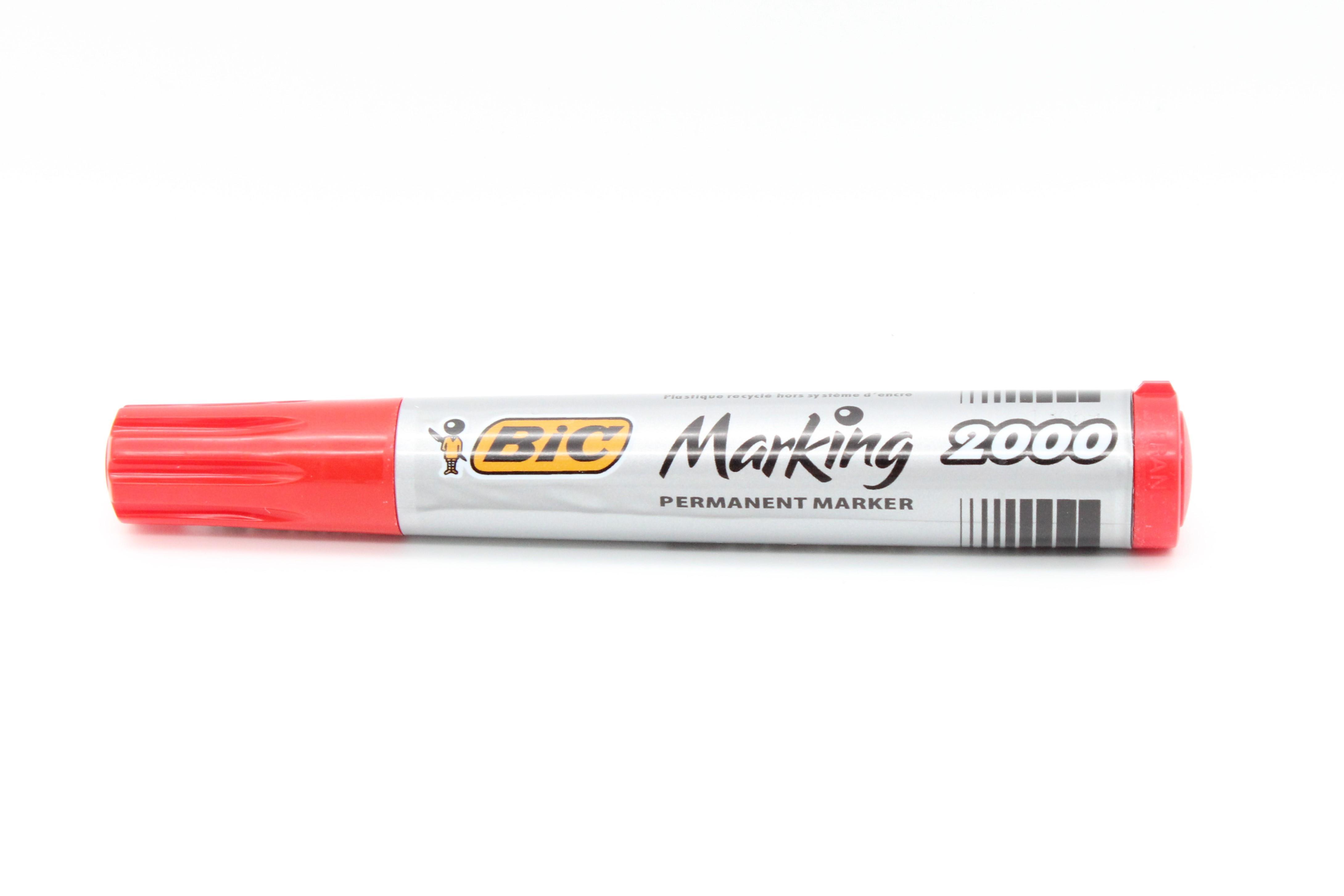 Pennarello Bic Marking 2000 rosso punta tonda 1.7mm