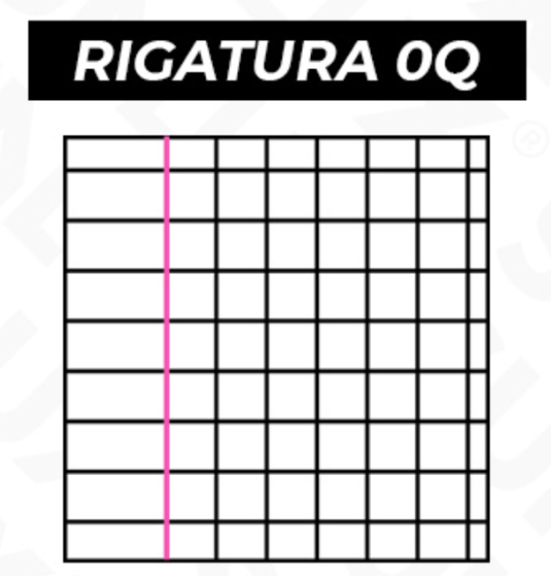 Quaderni Pigna monocromo A5 rig.0Q 80g confezione da 10