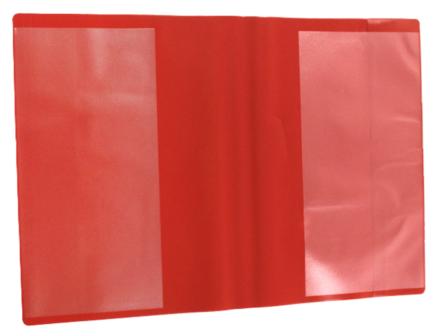Copriquaderni Favorit pp laccato 21x30cm rosso confezione da 50