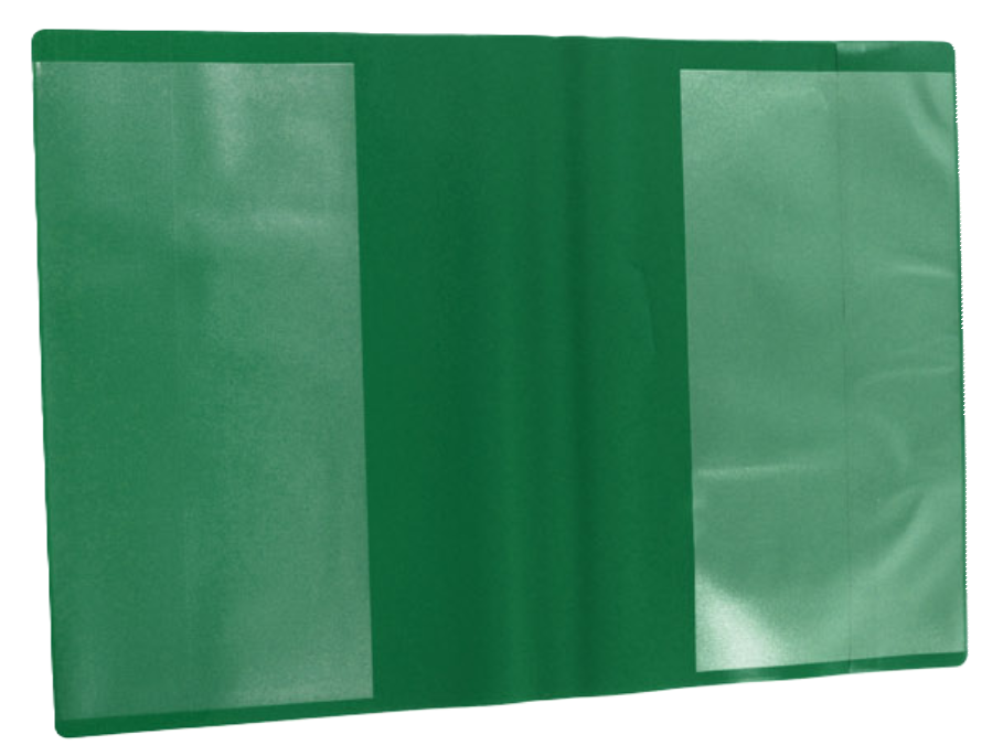 Copriquaderni Favorit pp laccato 21x30cm verde scuro confezione da 50