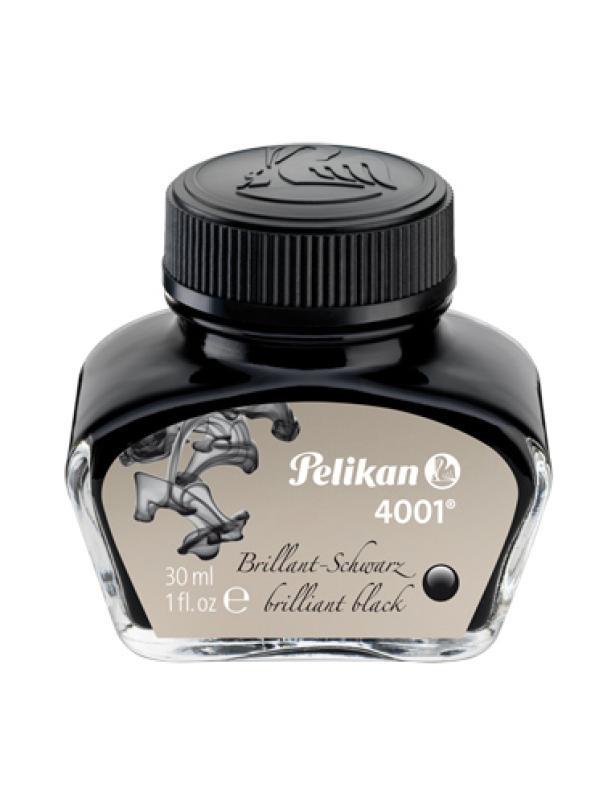 Flacone d'inchiostro Pelikan 4001 stilografico nero 30ml