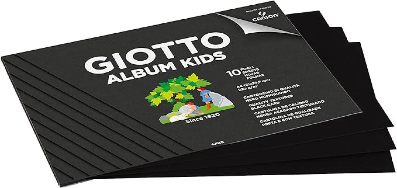 Album Giotto kids nero 10 fogli