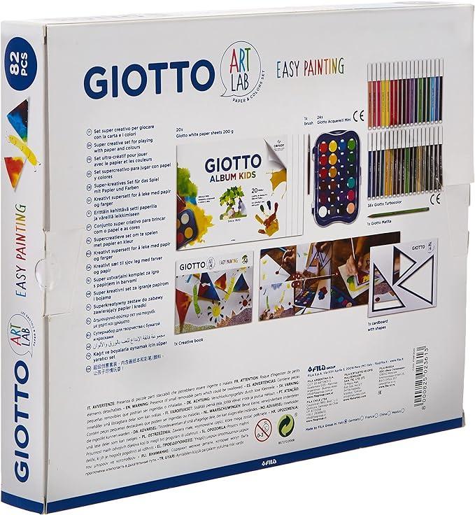 Set Giotto art lab easy painting
