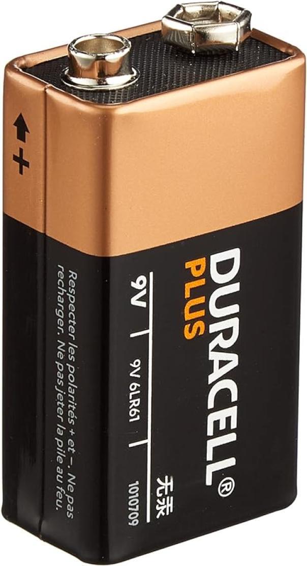 Batterie alcaline Duracell Plus 9V blister da 1