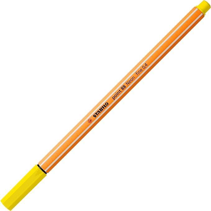 Penna Stabilo point 88 neon confezione da 6