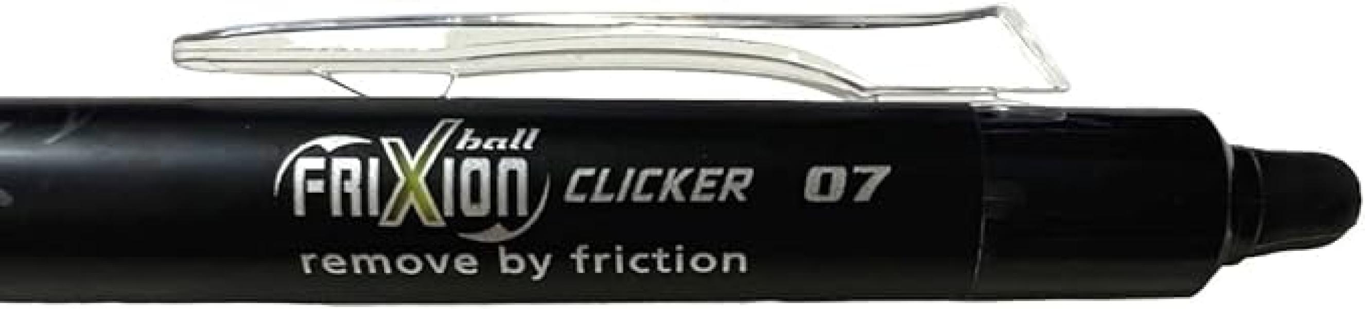 Penna Pilot frixion clicker nero 0.7mm