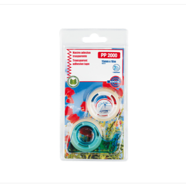 Nastro adesivo trasparente PP2000 15mmx10m