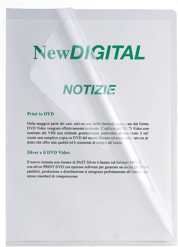 Cartelline a L Favorit Linear finitura a buccia 22x30 confezione da 50 