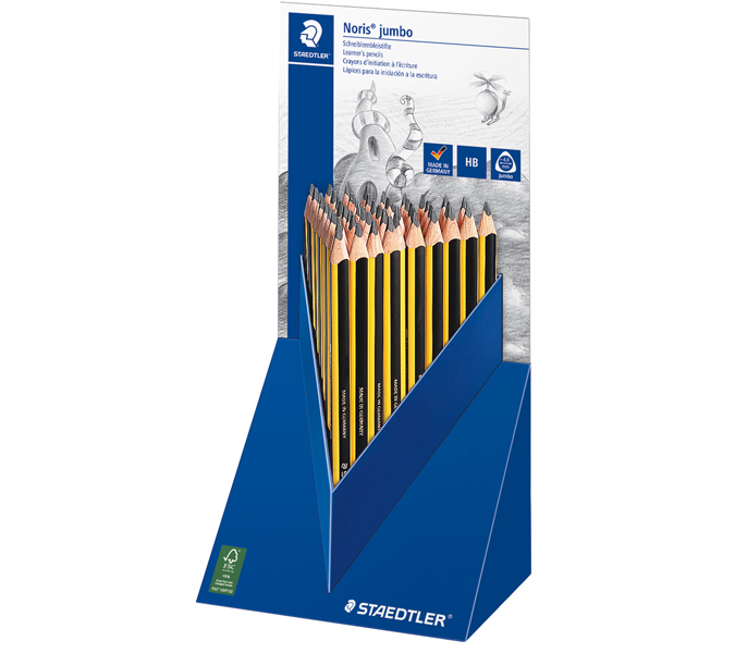 Matite in grafite Staedtler Noris Jumbo 119 HB 2 confezione da 48