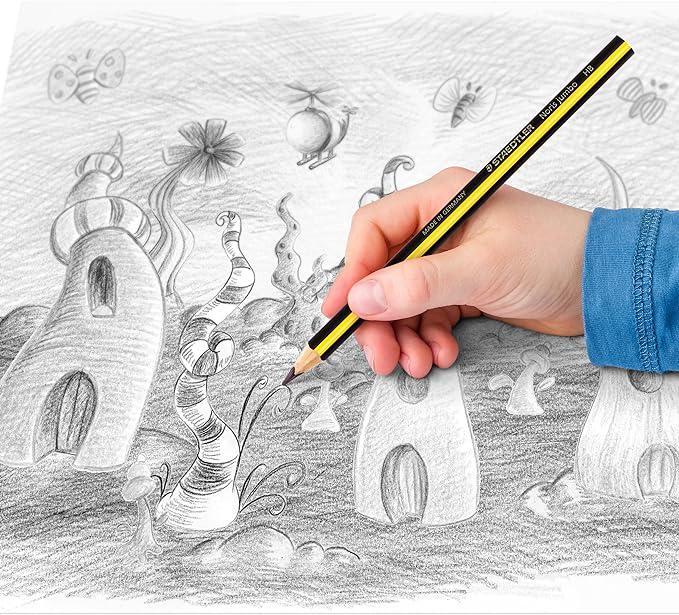 Matite in grafite Staedtler Noris Jumbo 119 HB 2 confezione da 48