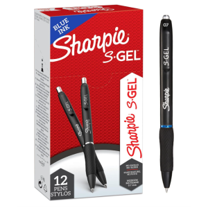 Penna gel sharpie blu 0.7mm confezione da 12