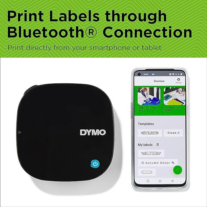 Etichettatrice Dymo letratag 200 con etichetta bianca inclusa