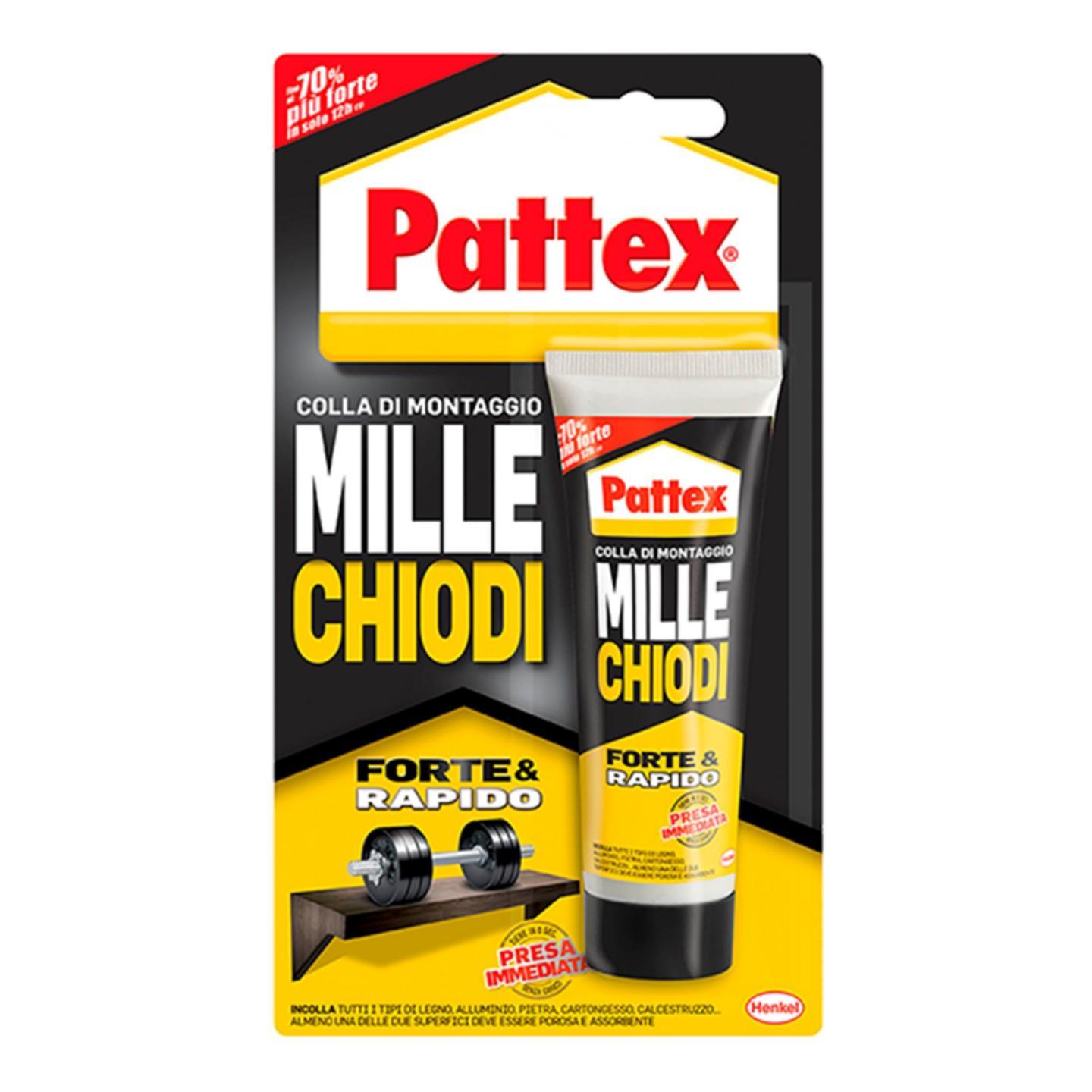 Silicone Pattex mille chiodi di montaggio 250g