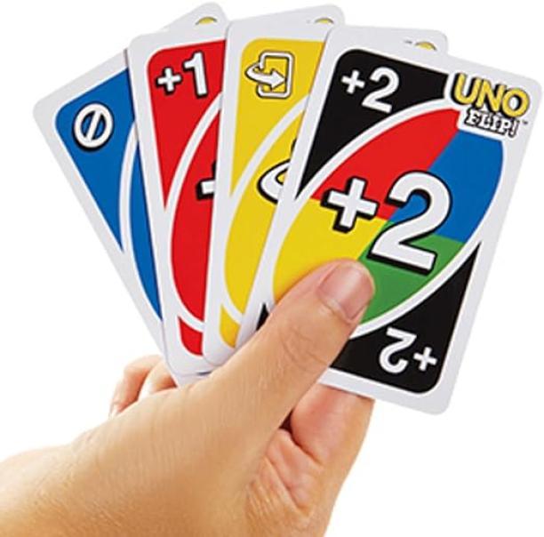 Carte da gioco UNO FLIP 2-10 giocatori