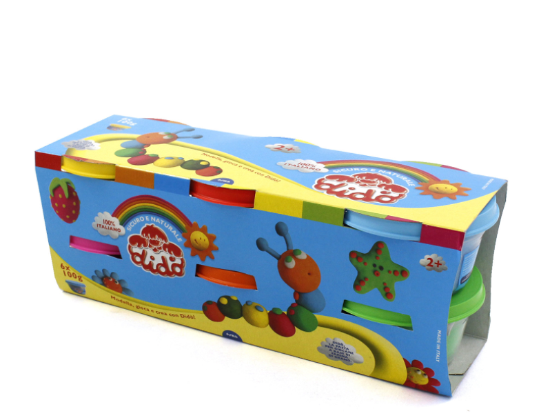Pasta modellabile Didu00f2 Giotto 100g confezione da 6