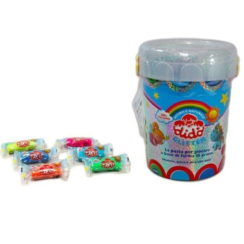 Pasta da modellare vaso Dido glitter confezione da 100