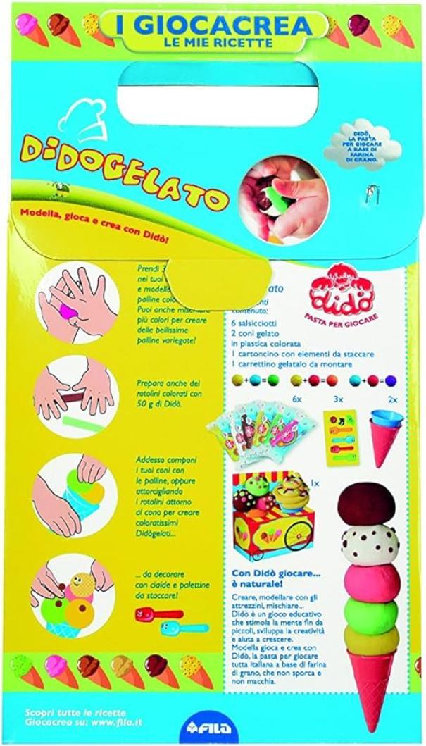 Pasta modellabile Set Giotto Didu00f2 gelato 