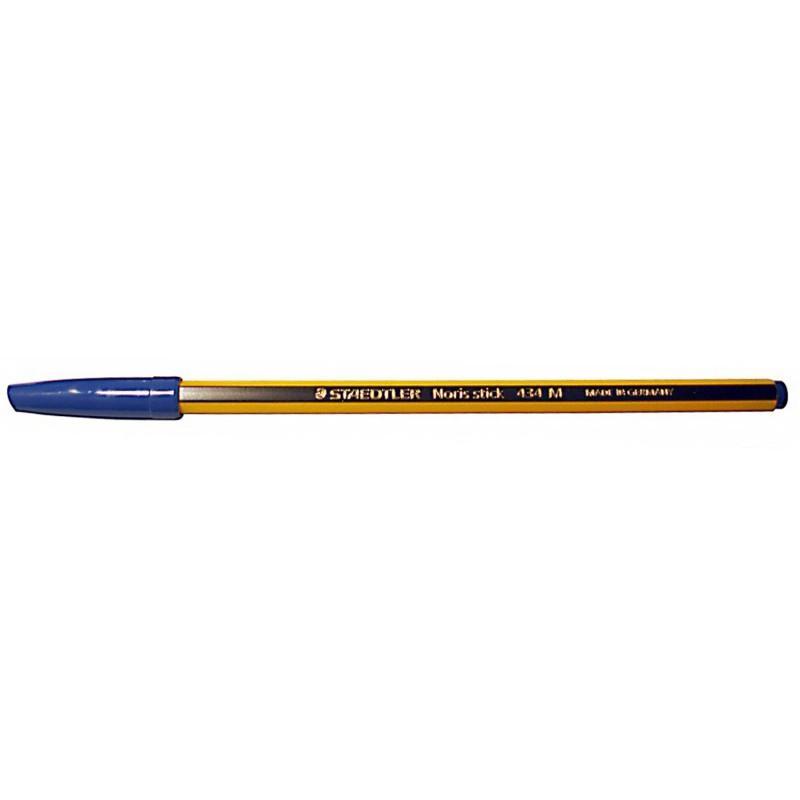 Penna sfera Staedtler Noris Stick 434 M Blu confezione da 20