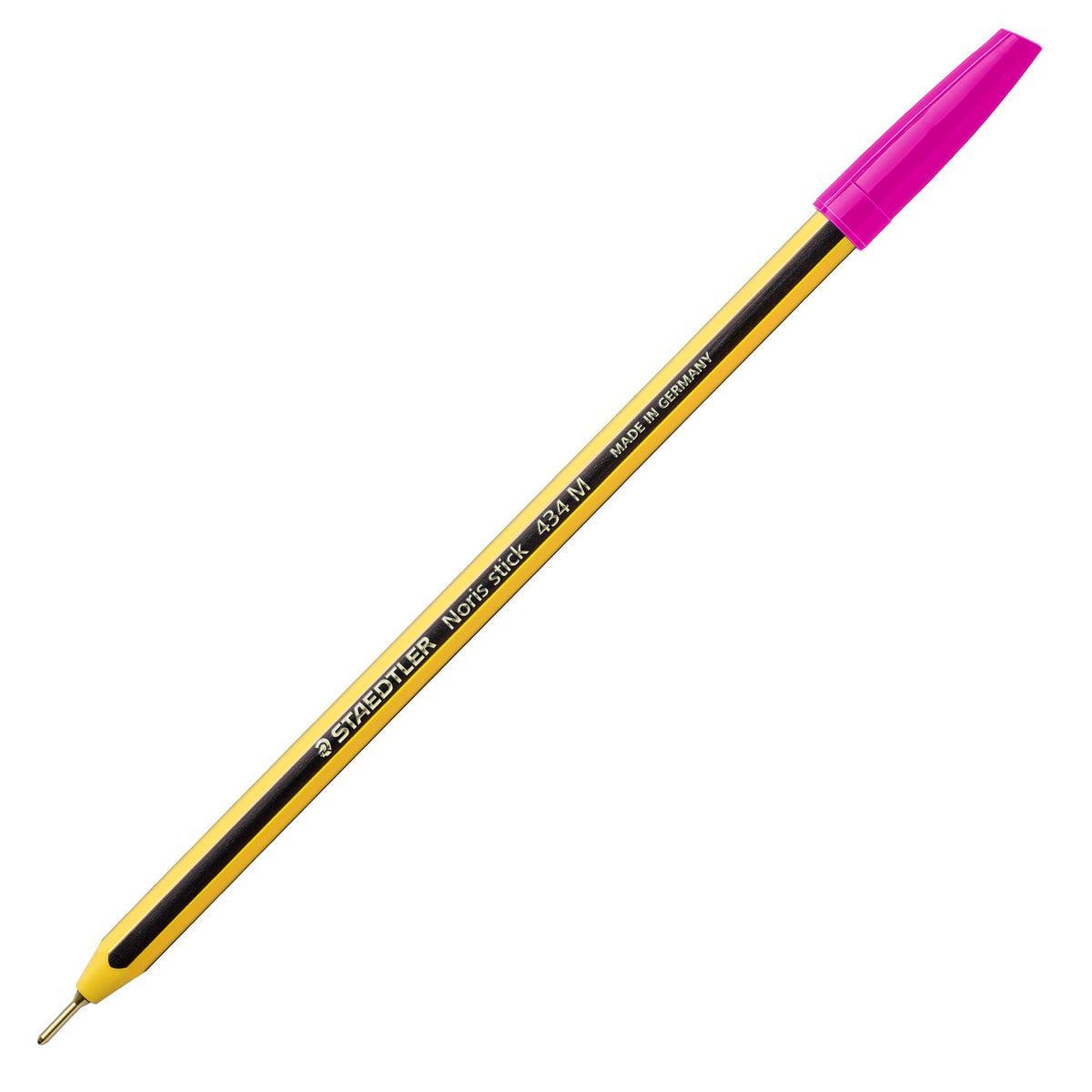 Penna sfera Staedtler noris stick 434 M magenta confezione da 10
