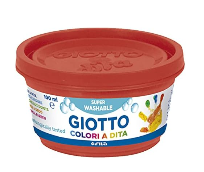 Colori a dita Giotto 100ml confezione da 6