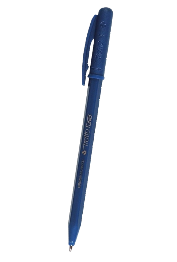 Penna a sfera Tratto 1uno Blu punta media 1mm confezione da 50