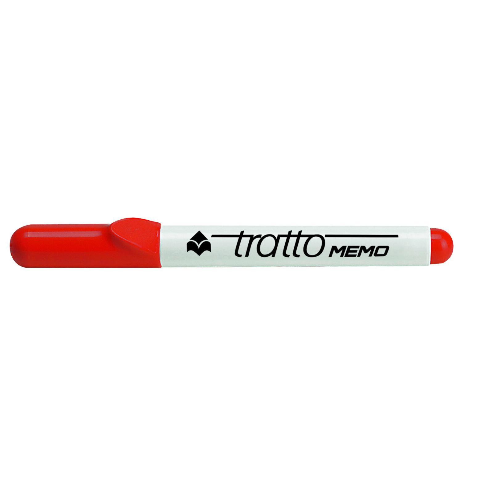 Marcatore lavagna Tratto memo rosso confezione da 12
