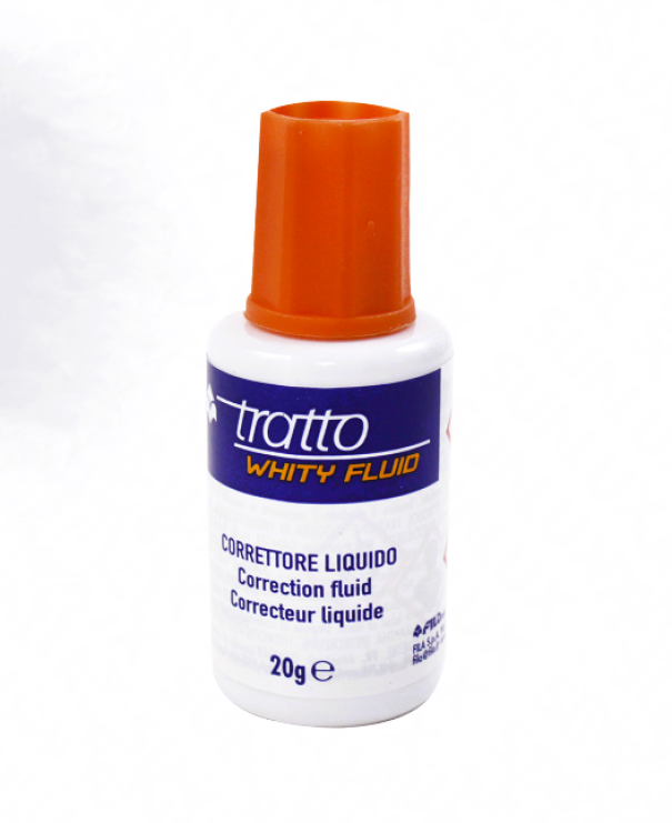 Correttore liquido Tratto Whity Fluid 20gr confezione da 12