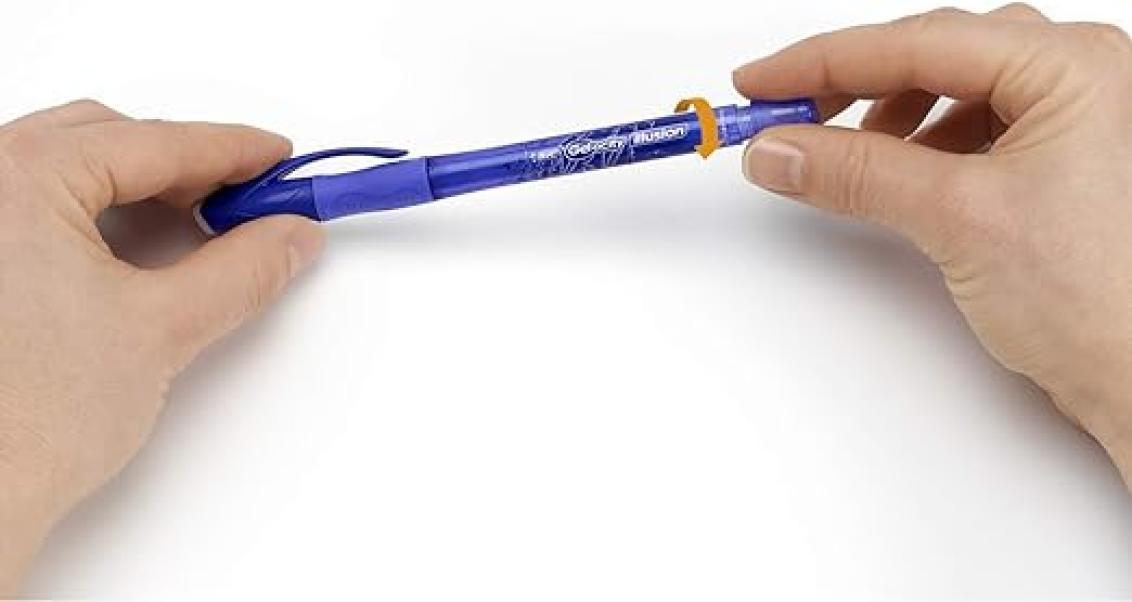 Ricarica Penna gel Bic Gelocity Illusion rossa punta 0.7mm scatola da 12