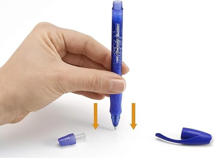 Ricarica Penna gel Bic Gelocity Illusion rossa punta 0.7mm scatola da 12