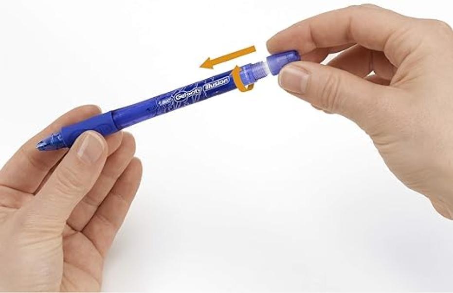 Ricarica Penna gel Bic Gelocity Illusion rossa punta 0.7mm scatola da 12