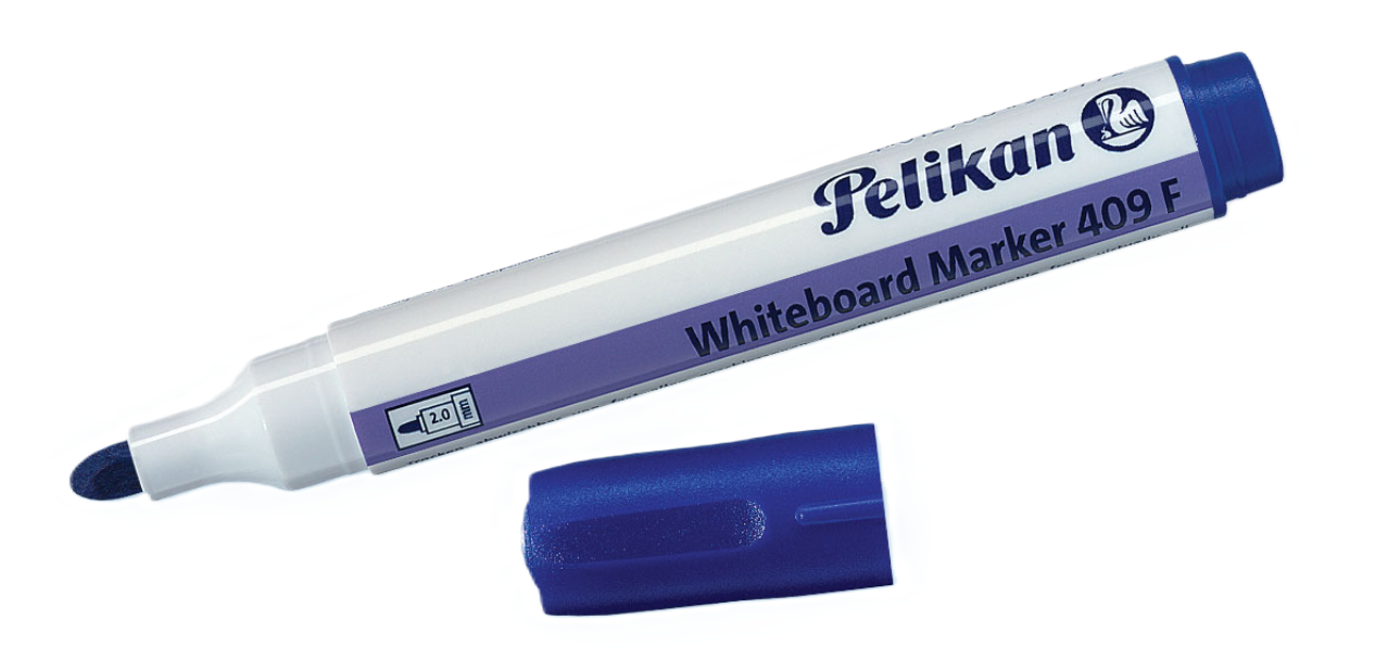 Marcatore per lavagna Pelikan Whiteboard Marker 409F Blu confezione da 10