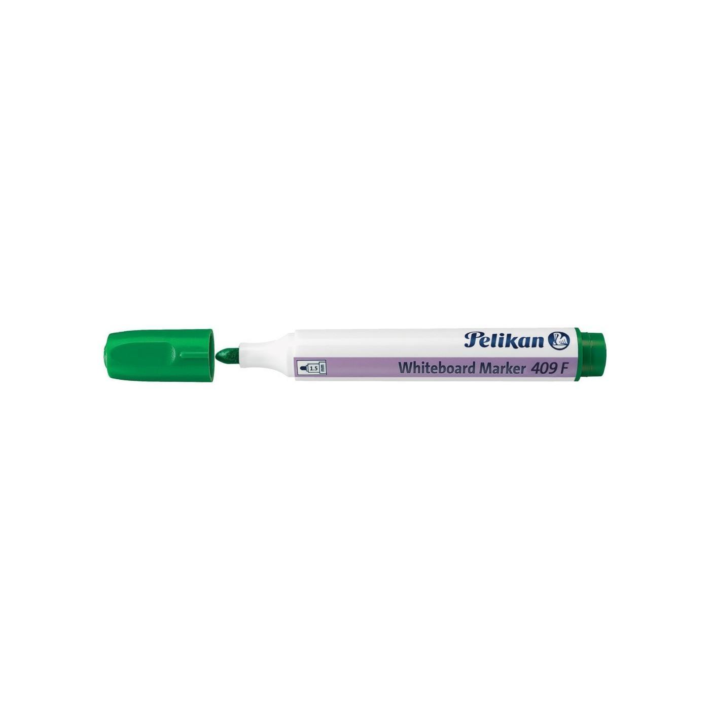 Marcatore per lavagna Pelikan Whiteboard Marker 409F Verde confezione da 10