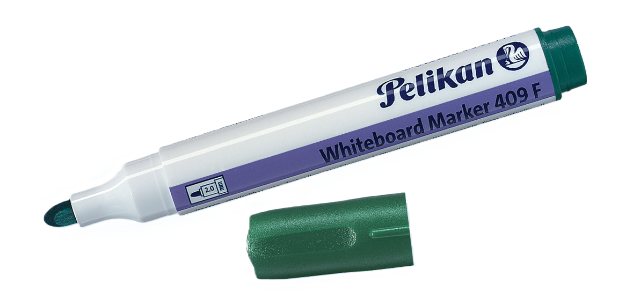 Marcatore per lavagna Pelikan Whiteboard Marker 409F Verde confezione da 10