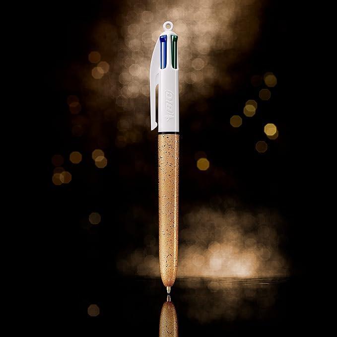 Penna a sfera Bic 4 colori party 1mm confezione da 12