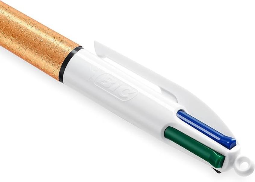Penna a sfera Bic 4 colori party 1mm confezione da 12