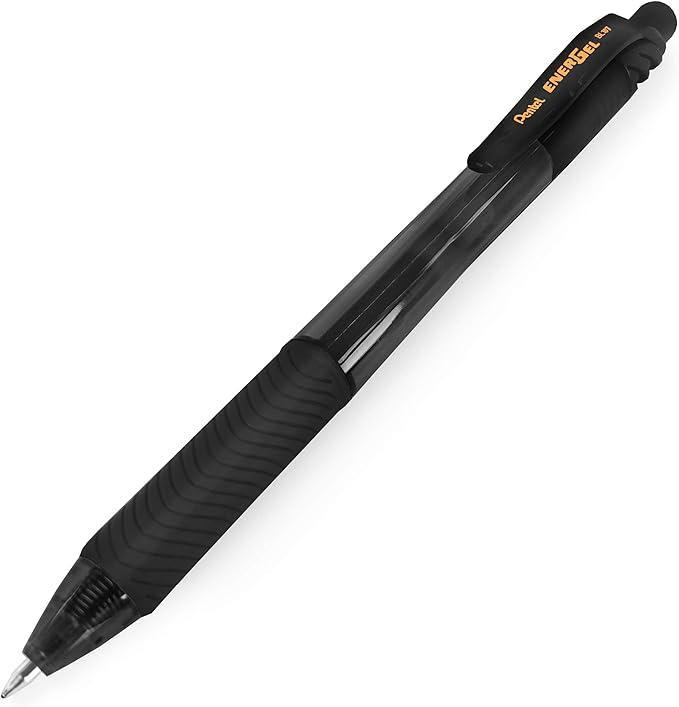 Penna a scatto Pentel Energel X BL107 Nero 0.7mm confezione da 12
