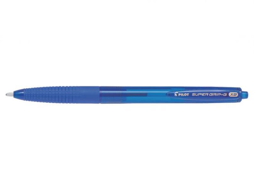 Penna a sfera Pilot blu super grip-G XB 1.6mm confezione da 12