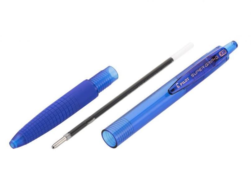 Penna a sfera Pilot blu super grip-G XB 1.6mm confezione da 12