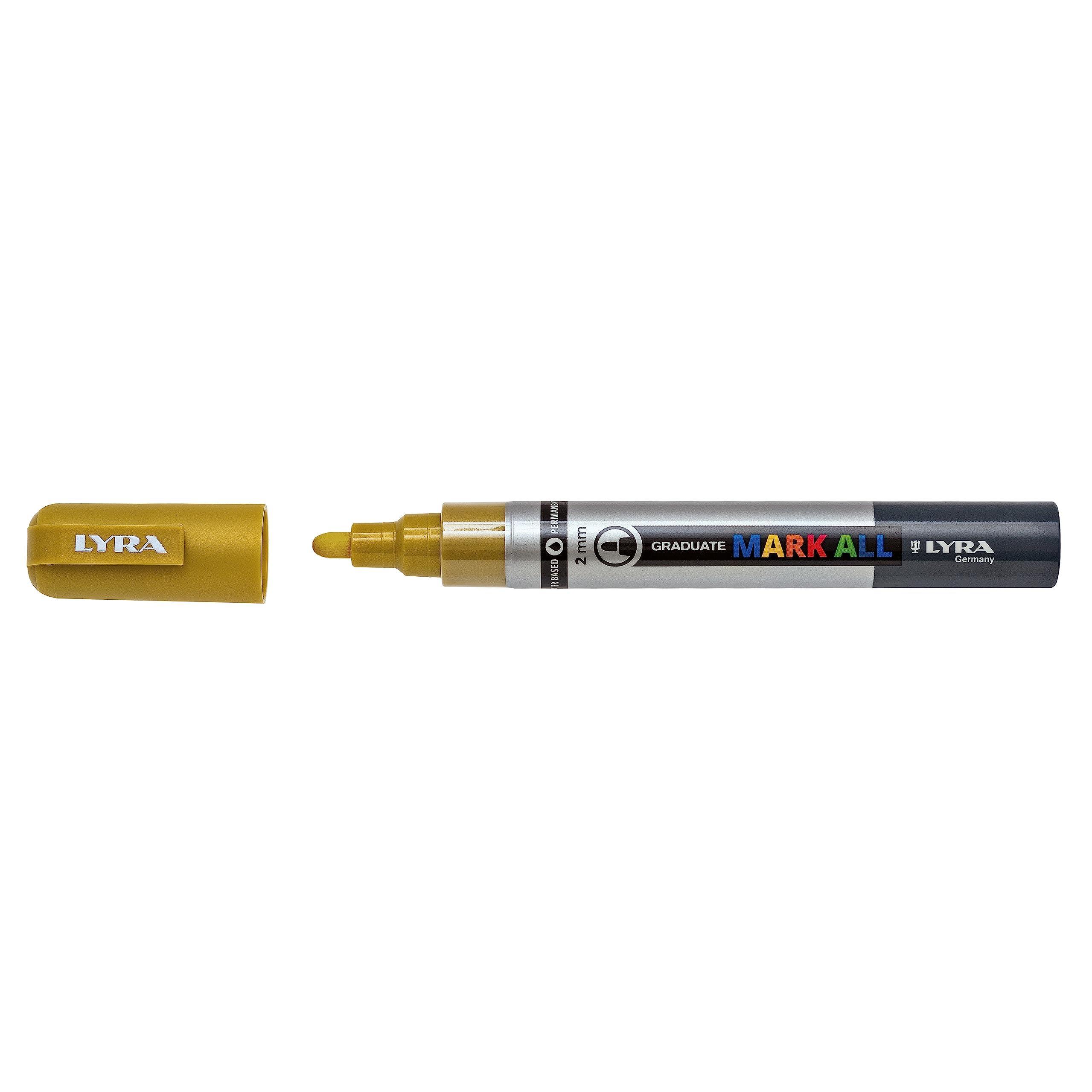 Marcatore Lyra mark all 2mm oro confezione da 6