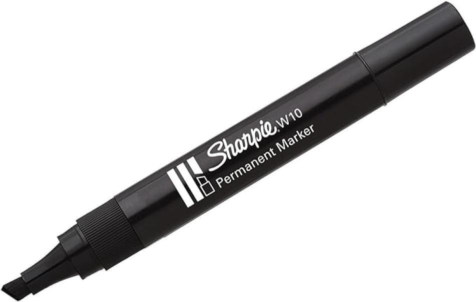 Marcatore Sharpie W10 nero confezione da 12