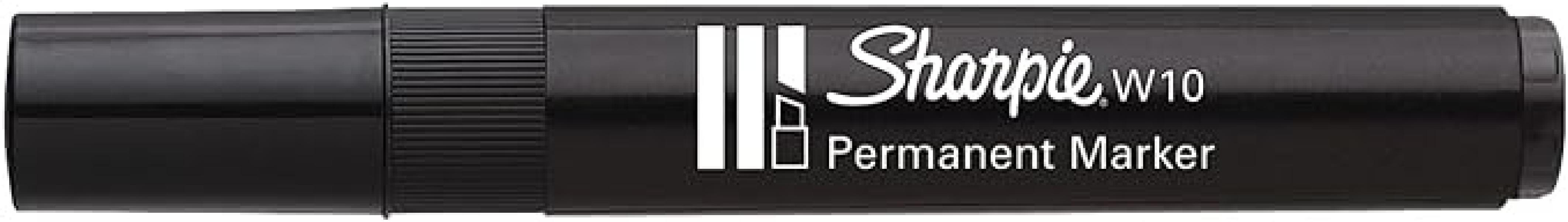 Marcatore Sharpie W10 nero confezione da 12